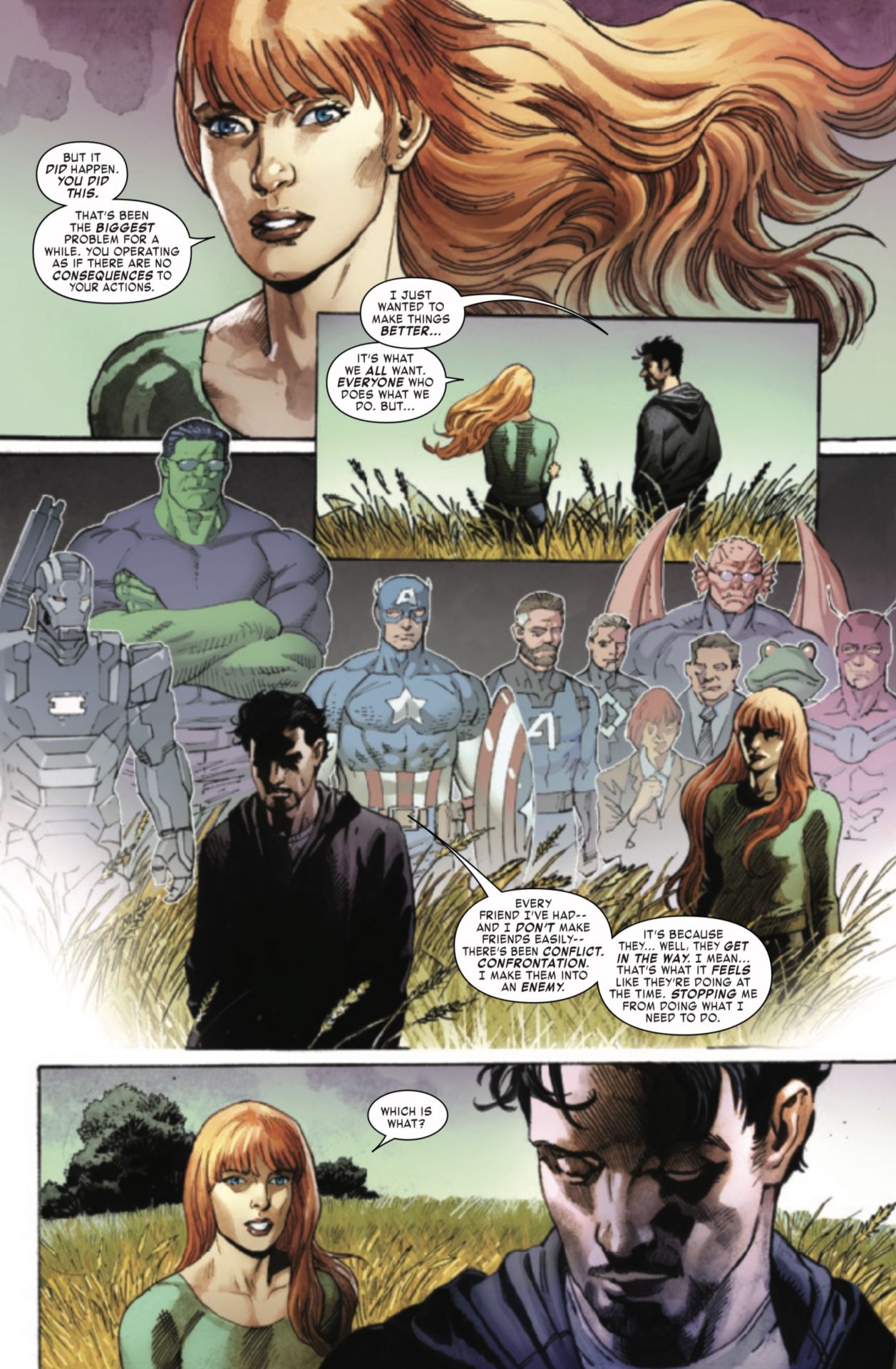 Iron Man #18 page