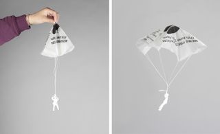 Nostalgic toy parachute