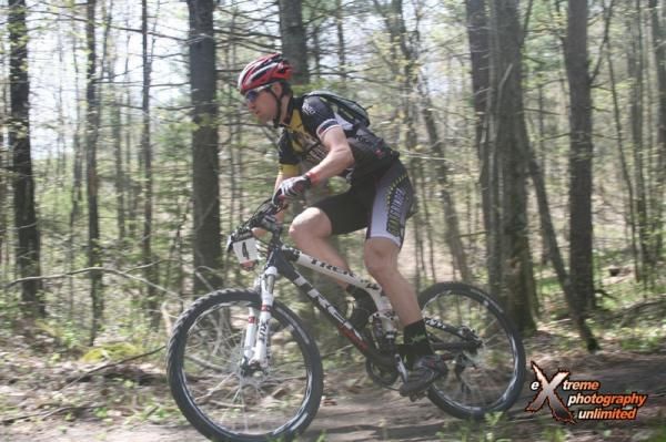 Brian Matter (Gear Grinder / Trek) rode away in the fourth and final lap to take the win at WORS Crystal Lake Classic