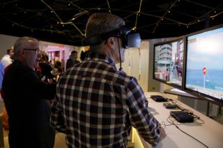 Guests at Sprint's 5G Experience in Kansas City