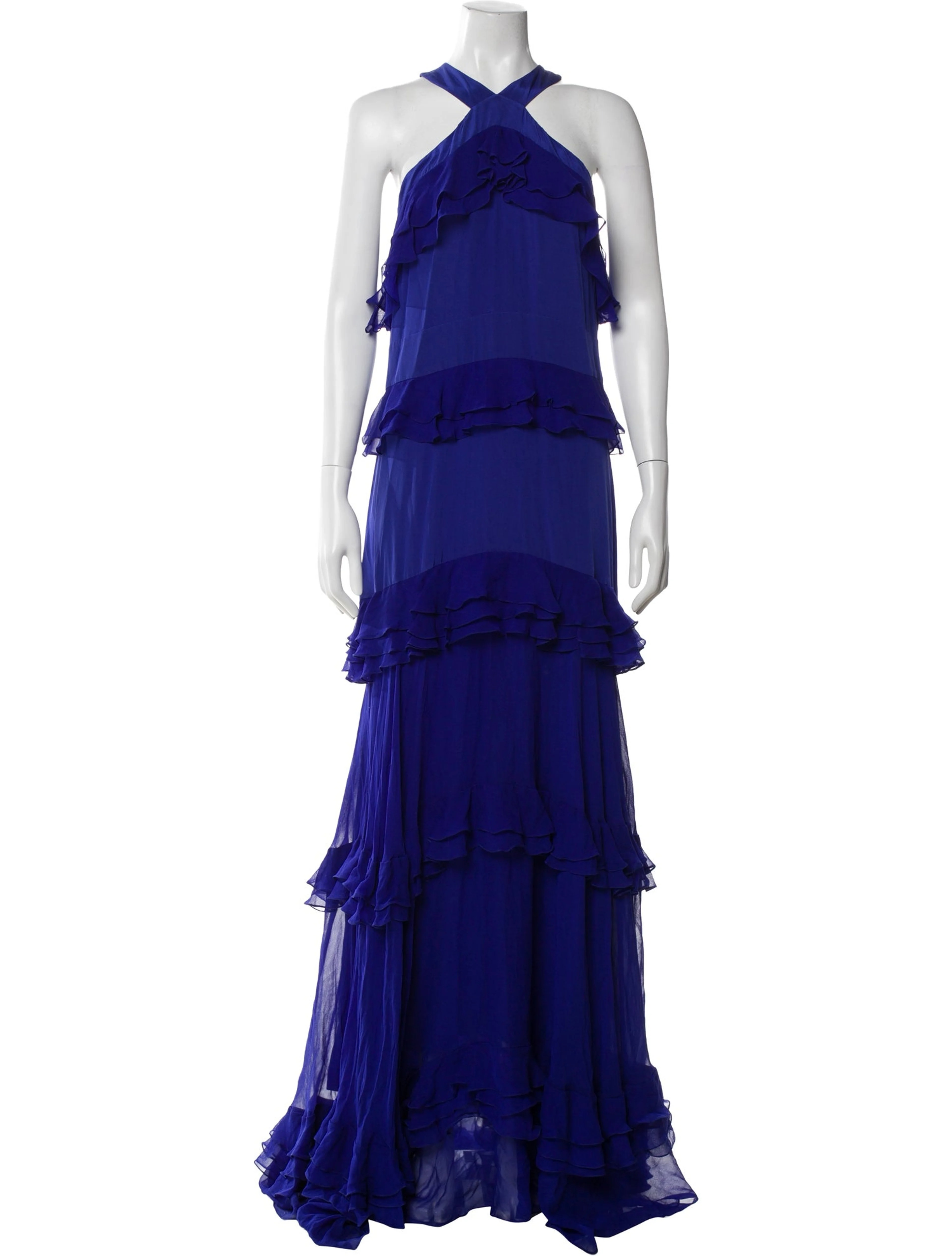 Prabal Gurung, long silk dress