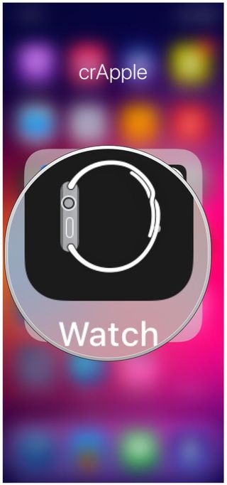 ios 12 select Watch.app