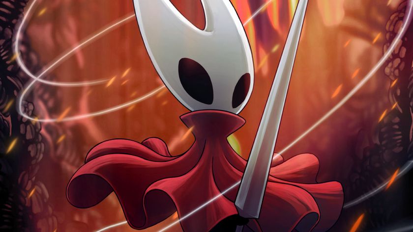 Hollow Knight: Silksong — character art of Hornet, Silksong&#039;s protagonist, brandishing her weapon