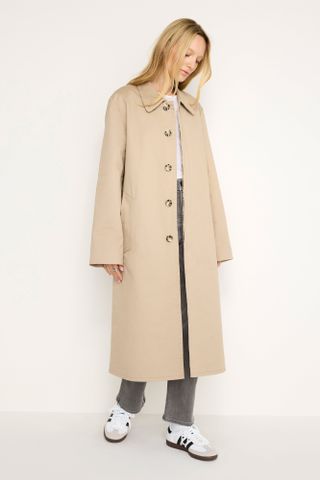 Classic Trench Coat | Mineral001