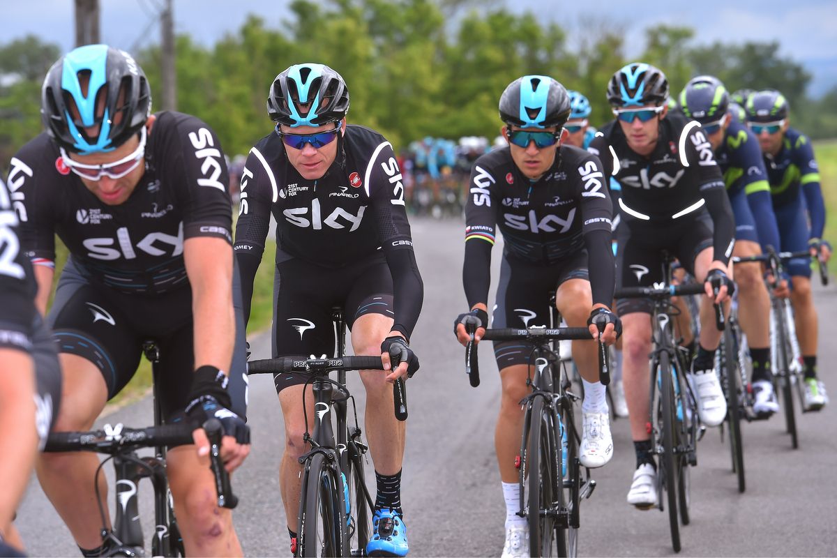 Team Sky's Tour de France squad takes shape at Criterium du Dauphine