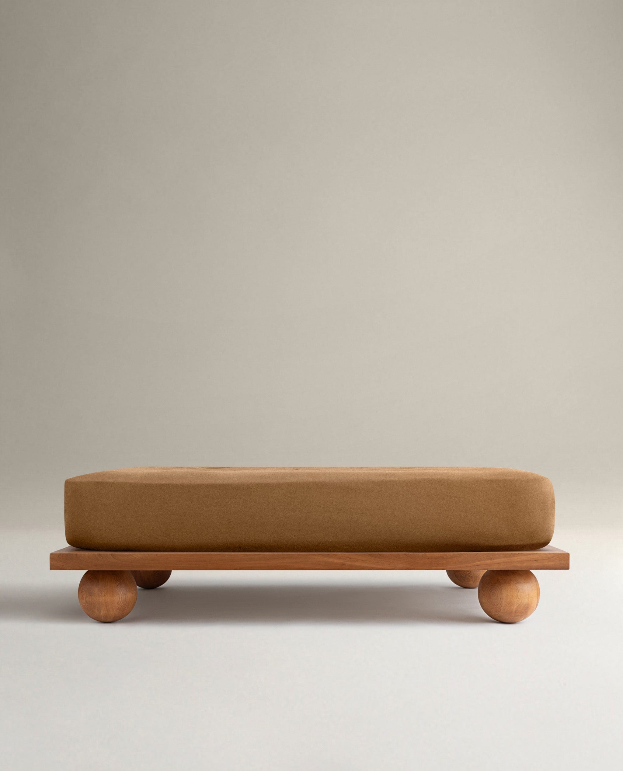 Relaxed &amp;amp; Refined Linen Fitted Sheet - Ochre - Uk Double / Ochre