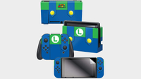 'Luigi's Outfit' Nintendo Switch skin and screen protector set | just $13.99 at Amazon (save $6)