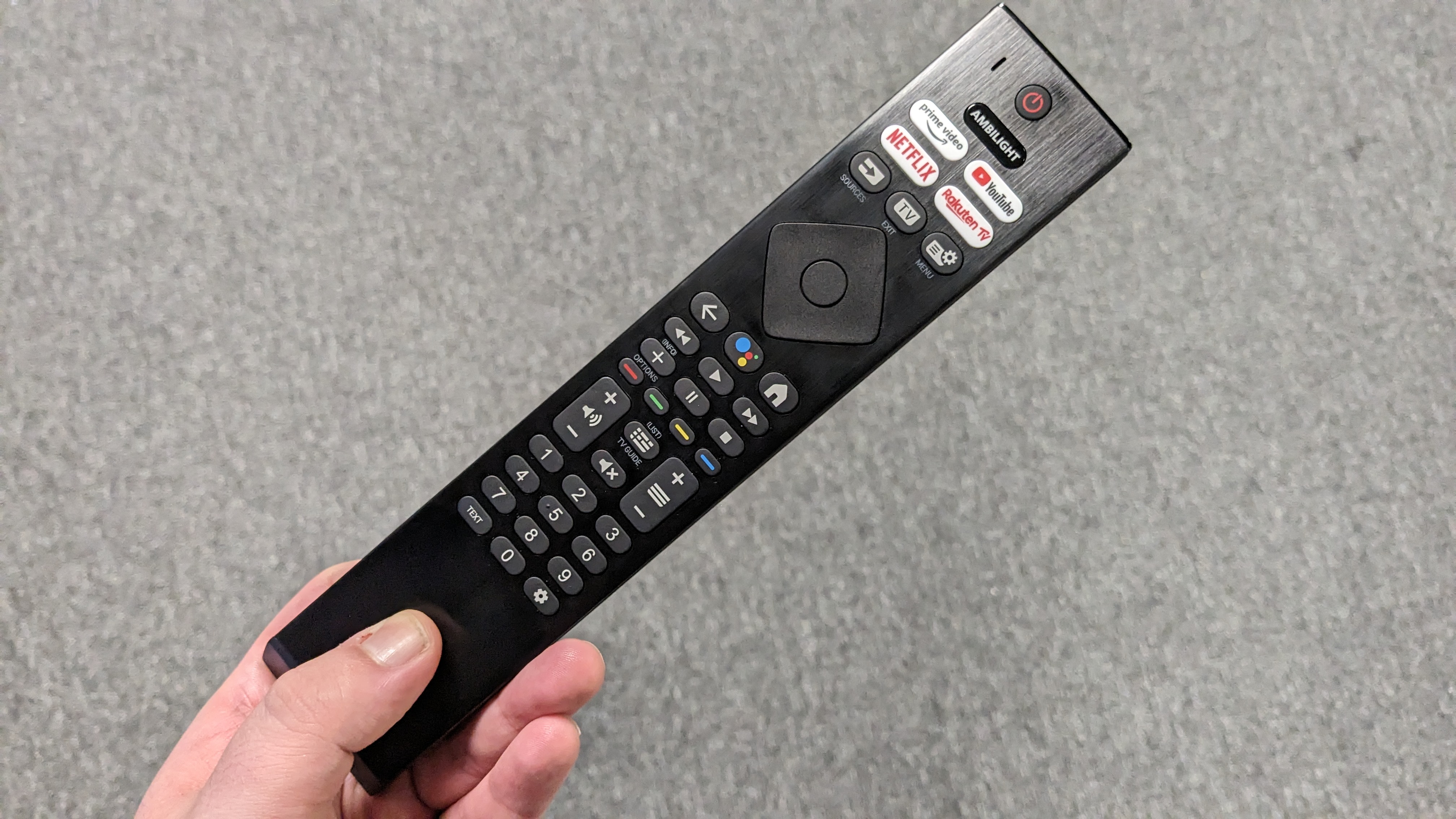 Philips OLED808 supplied remote