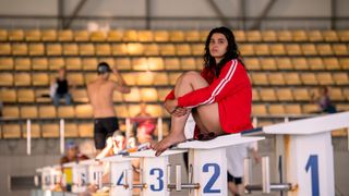 Manal Issa in The Swimmers