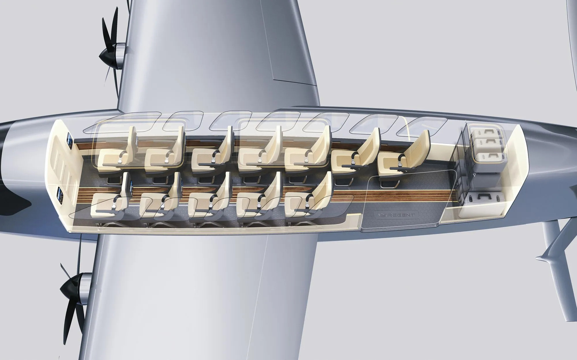 Commercial passenger configuration in the Viceroy