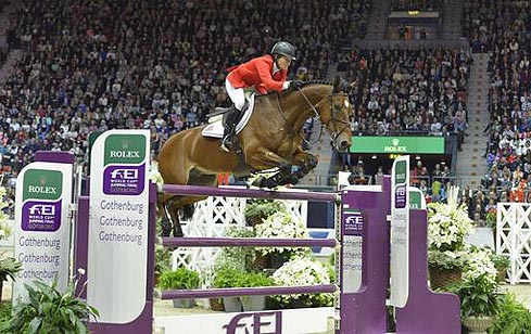 Beezie Madden wins the Rolex FEI World Cup final in Gothenburg
