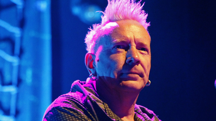 A close-up of John Lydon