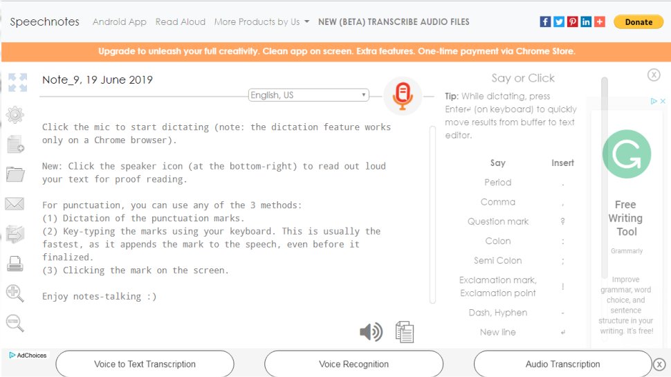 Speechnotes. Название приложения: SPEECHNOTES. Talking Notes. Transcribe engine Voice to text.