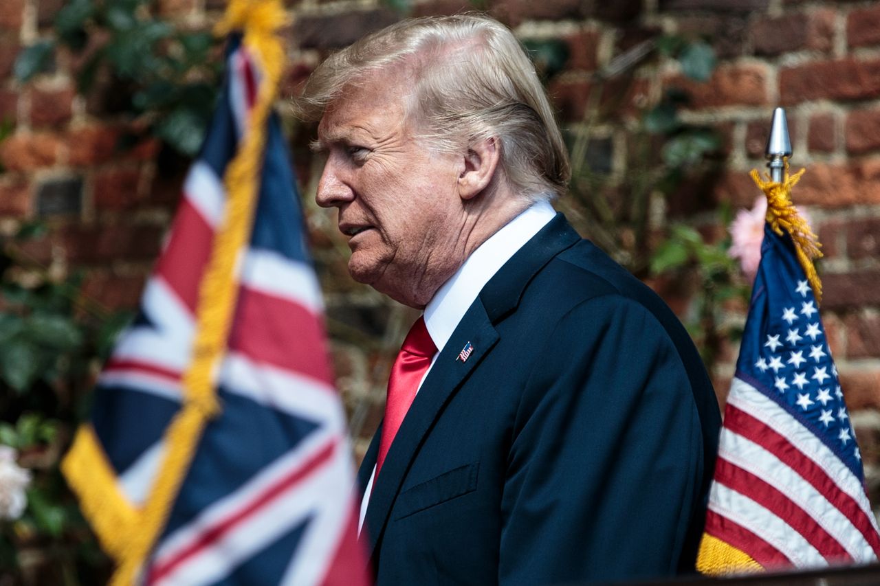 Trump in England