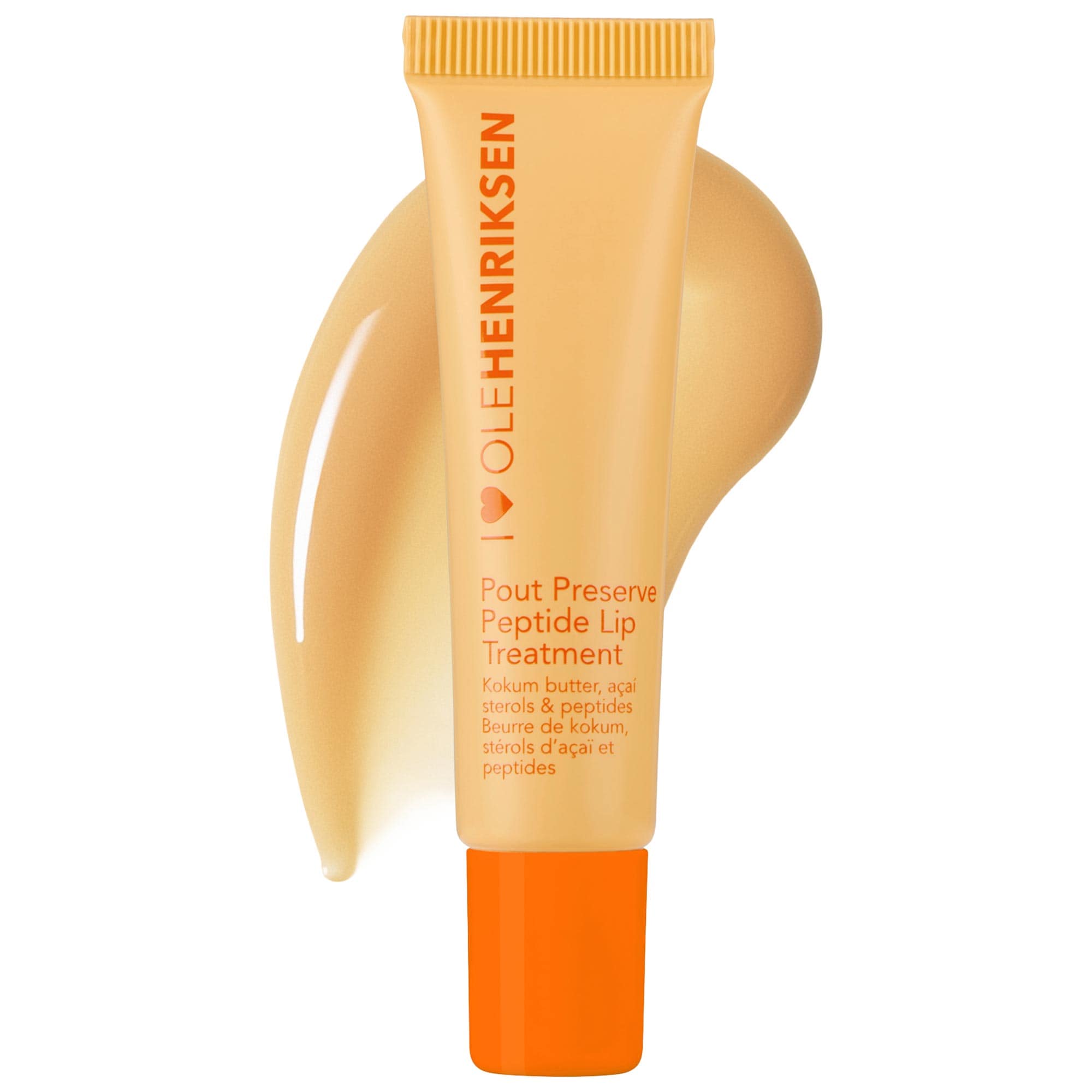 Pout Preserve Hydrating Peptide Lip Treatment - Citrus Sunshine - Sheer Tint + Fresh Citrus Scent