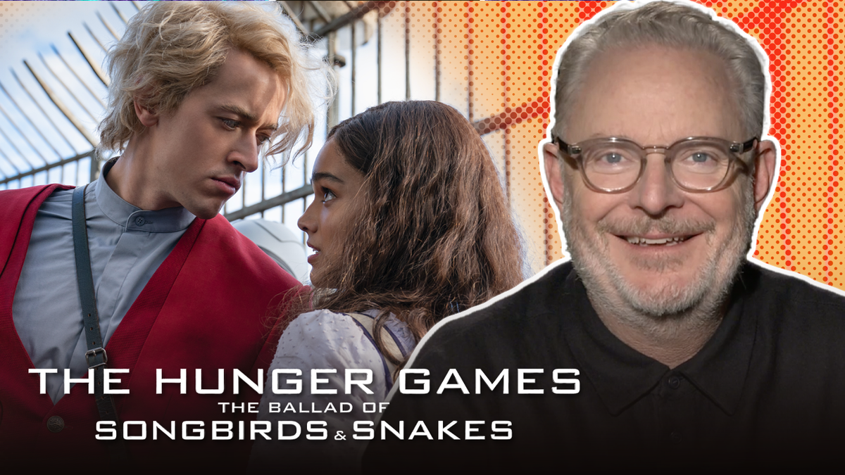 Director Francis Lawrence / Rachel Zegler &amp; Tom Blyth in The Hunger Games: The Ballad of Songbirds &amp; Snakes