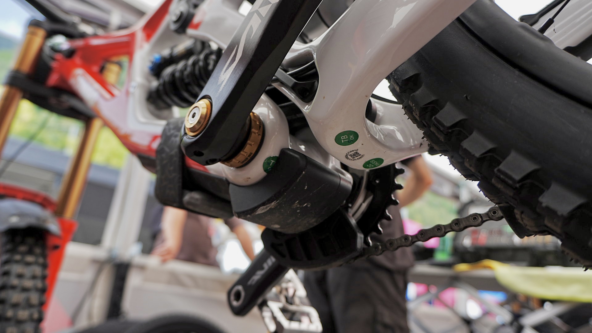 Downhill tech found at the UCI Mountain Bike World Championships in Val di Sole