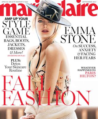 Emma Stone - Marie Claire cover