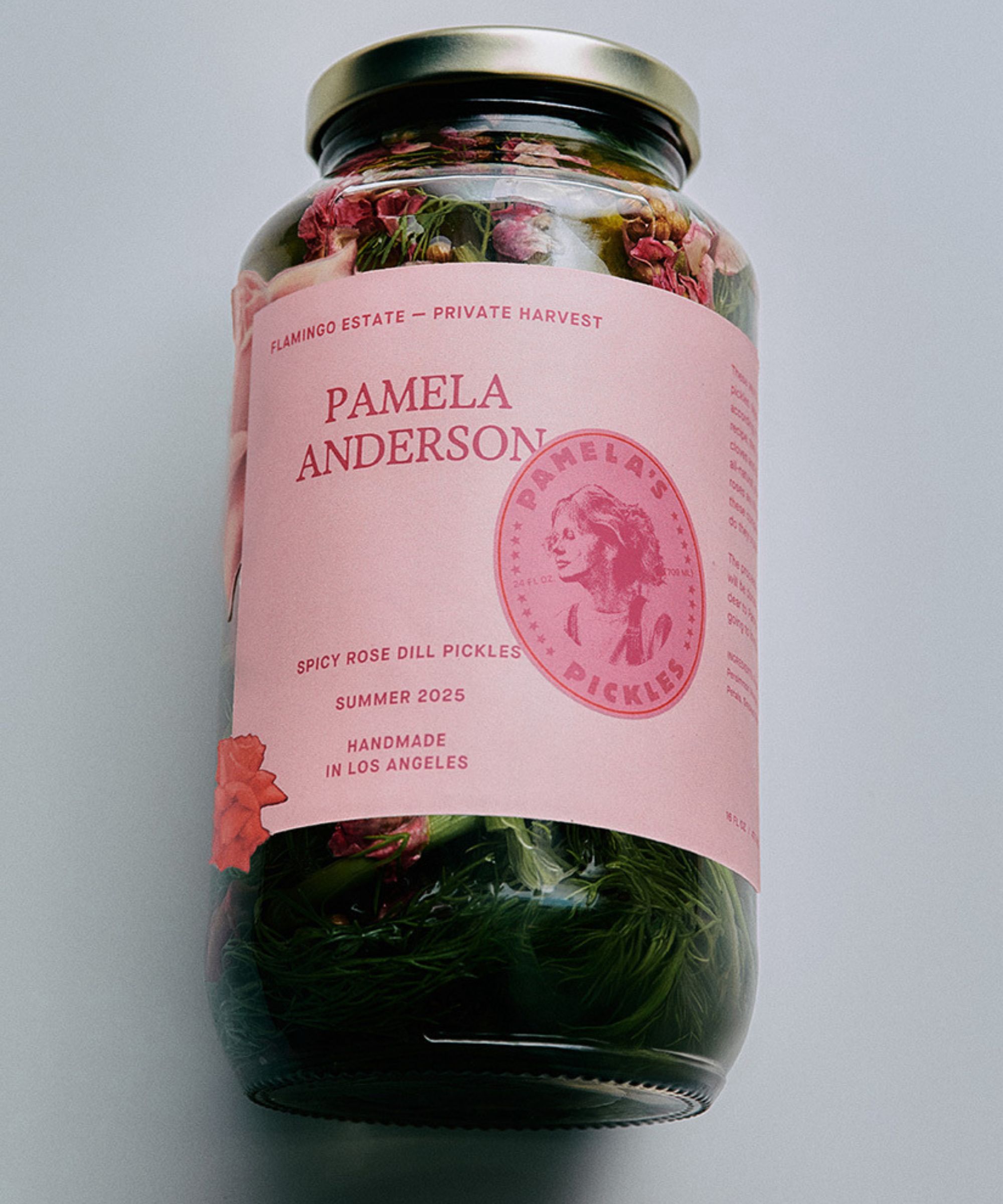 Pamela anderson and her pickles