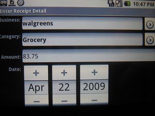Receipt Filer Lite