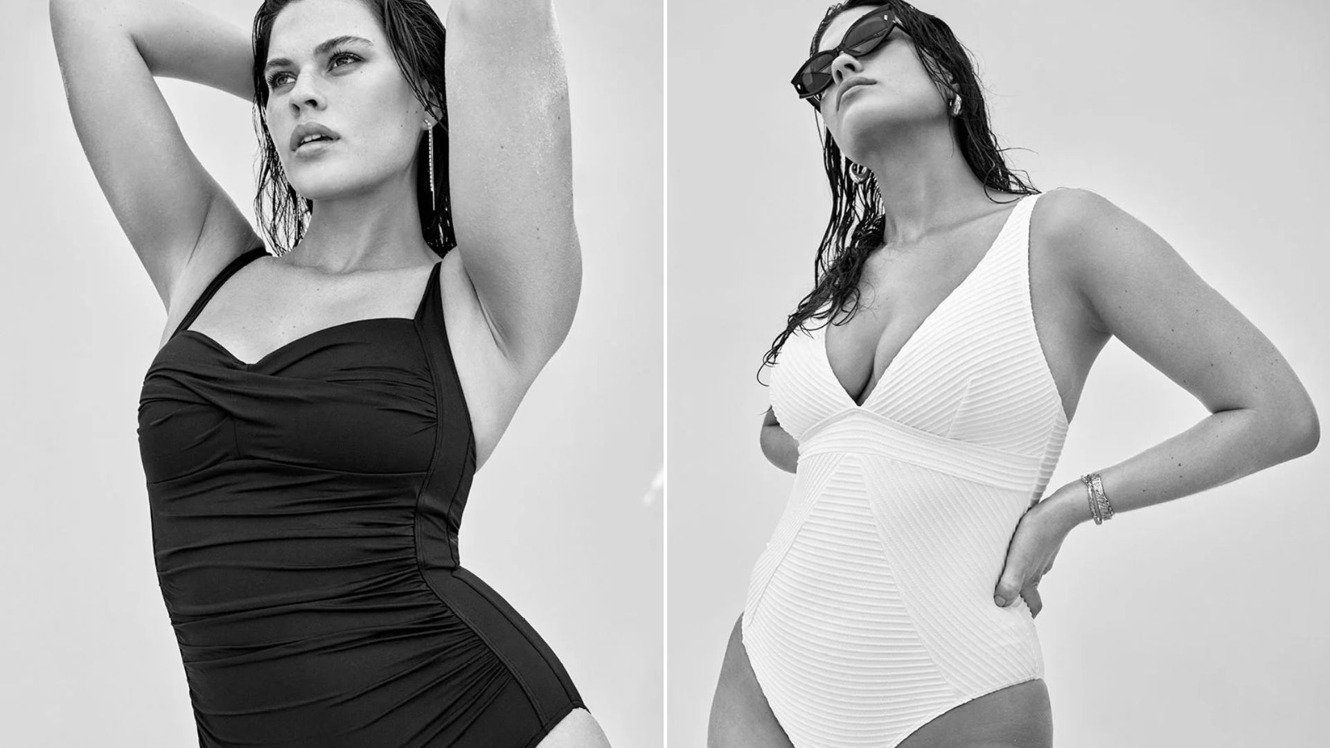 two models wearing Sea Level swimsuits