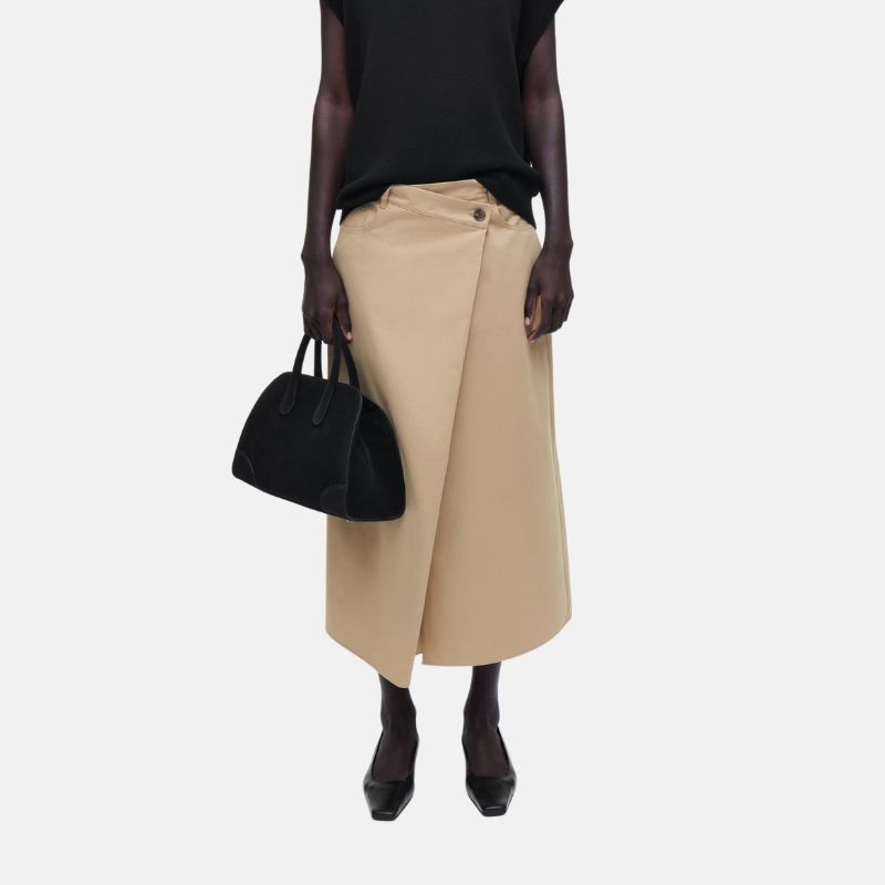 Image of beige skirt
