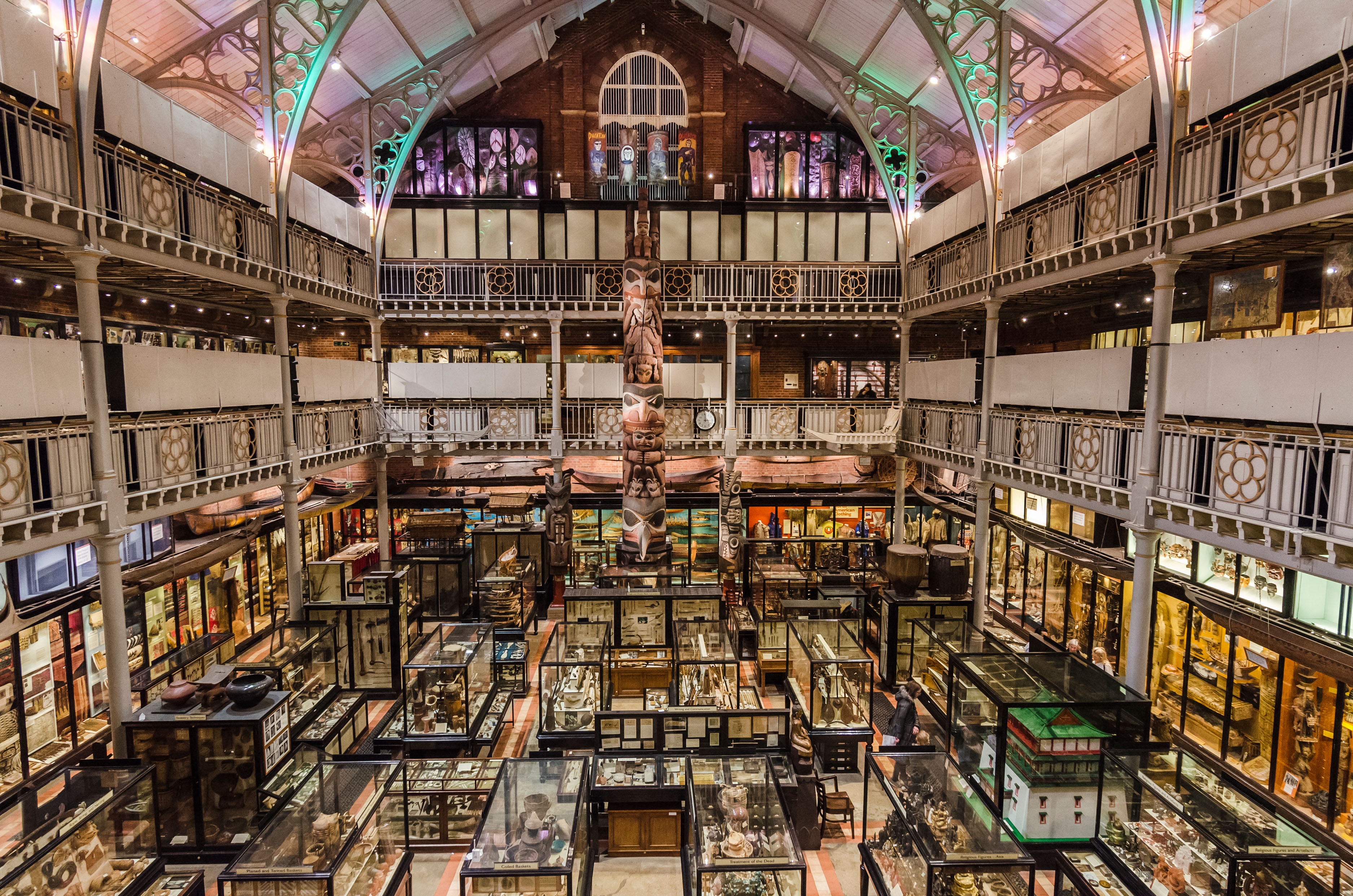 The Pitt Rivers museum in Oxford 
