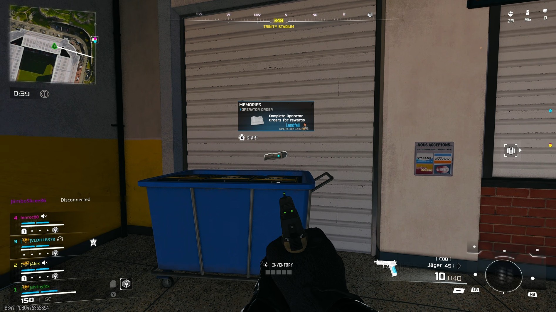 Completing the steps for the Memories Operator Order in Call of Duty: Warzone Black Ops Royale