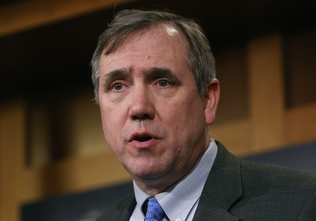 Sen. Jeff Merkley (D-Ore.) backs the Iran nuclear deal