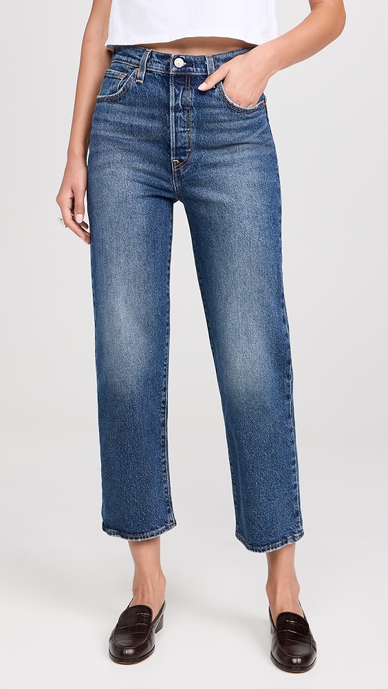 Levi's Ribcage Straight Ankle Jeans