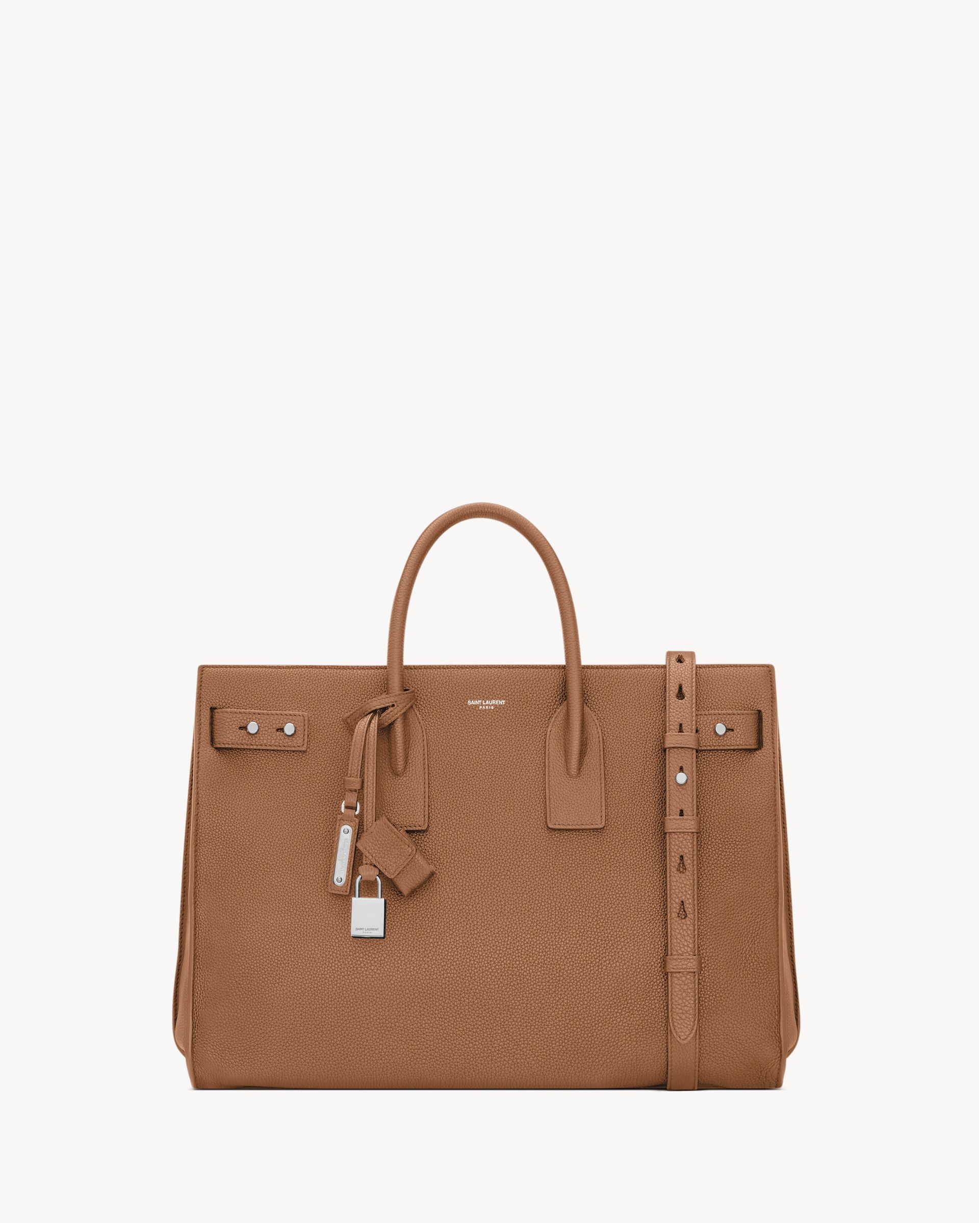 Sac De Jour Thin Large in Grained Leather