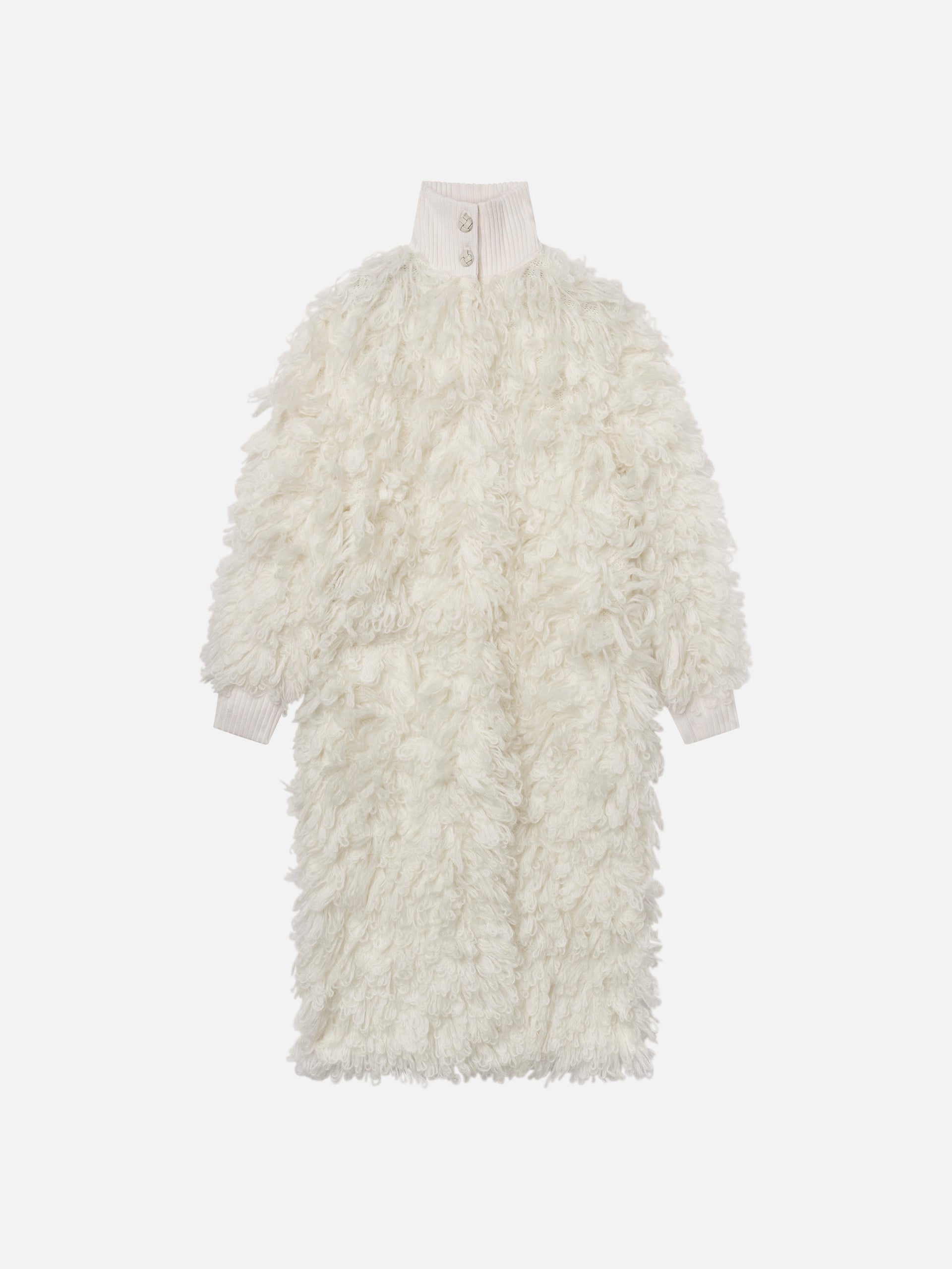 The Shaggy Coat -- Cream - Xs / Cream