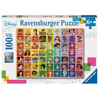Ravensburger Disney Pixar Disney & Pixar Colour Palette Jigsaw Puzzles for Kids Age 6 Years Up - 100 Pieces Xxl - Gifts for Children