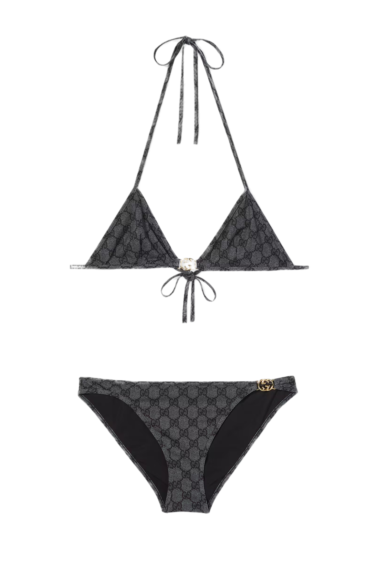 Gucci Printed Gg Stretch Jersey Bikini