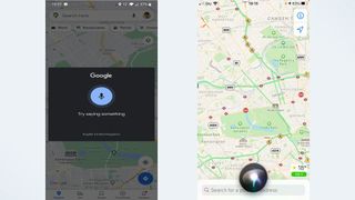 Google Maps vs. Apple Maps: hands-free use