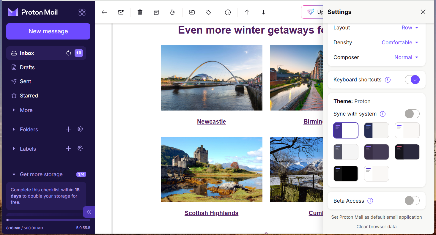 Proton Email Features