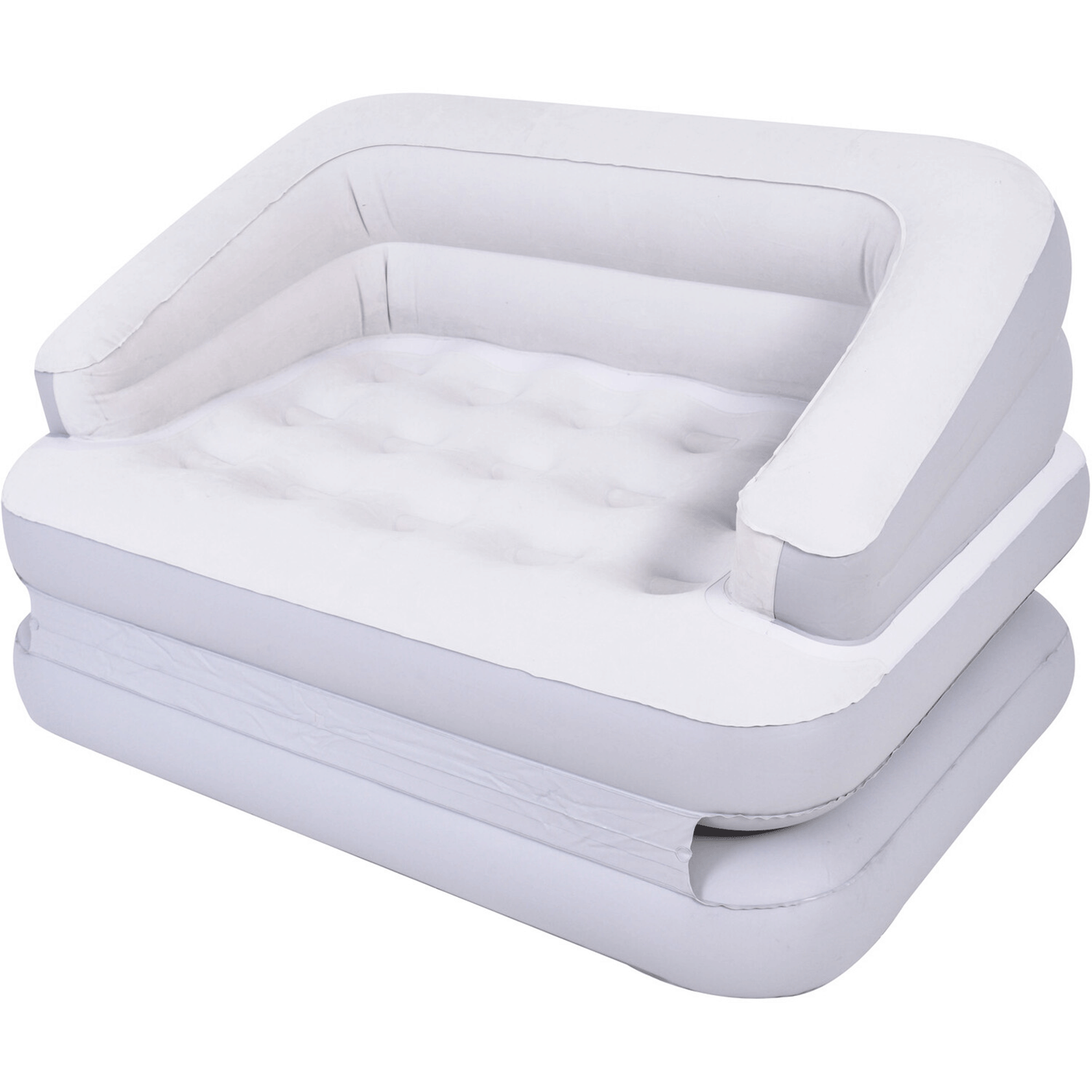 Purple inflatable sofa bed