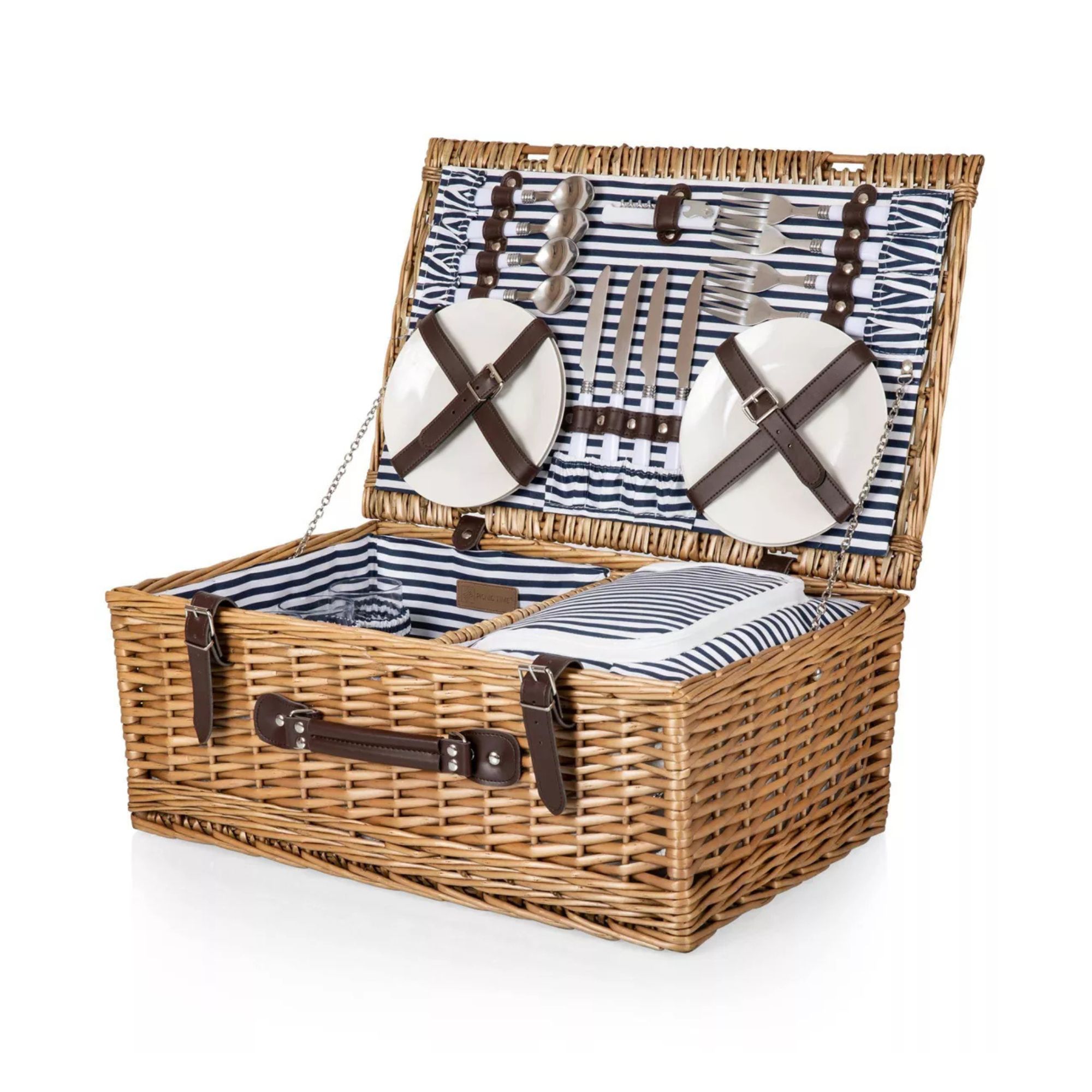 Target Belmont striped picnic basket