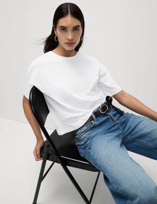 Pure Cotton Relaxed Boxy Top