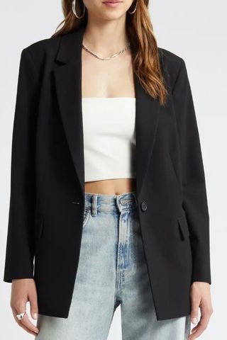 Relaxed Fit Blazer