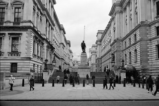 Westminster in London taken on Ilford XP2 Super 35mm film
