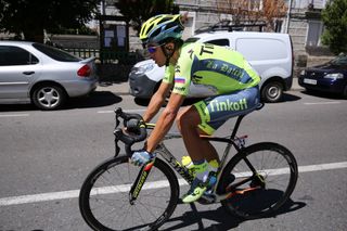 Alberto Contador (Tinkoff) had a better day
