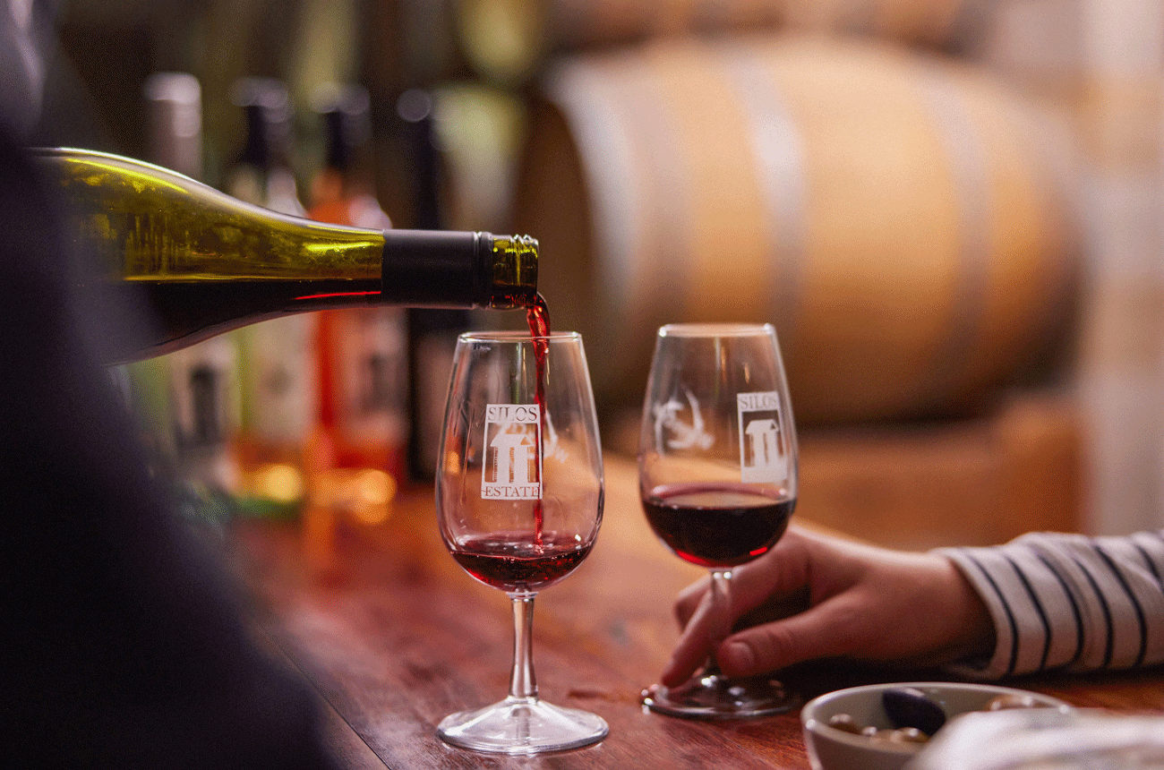 Tasting at Silos Estate
