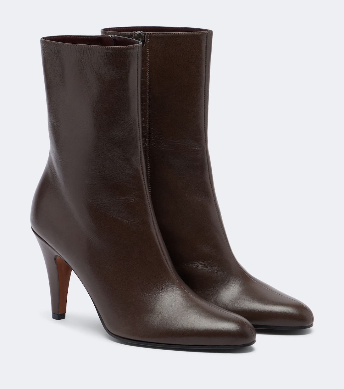 Ornella Leather Ankle Boots