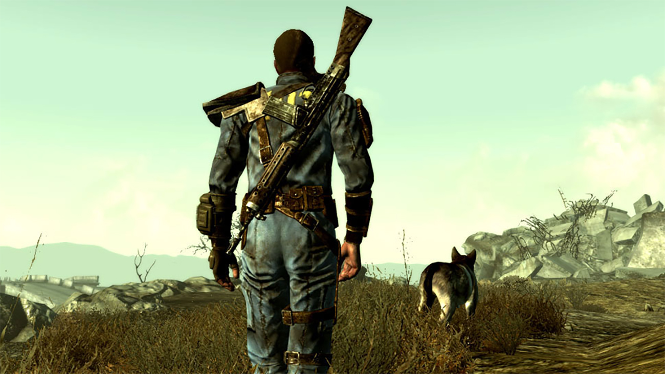  Guy who mapped Skyrim's rivers decides to follow Fallout characters home after dismissing them 