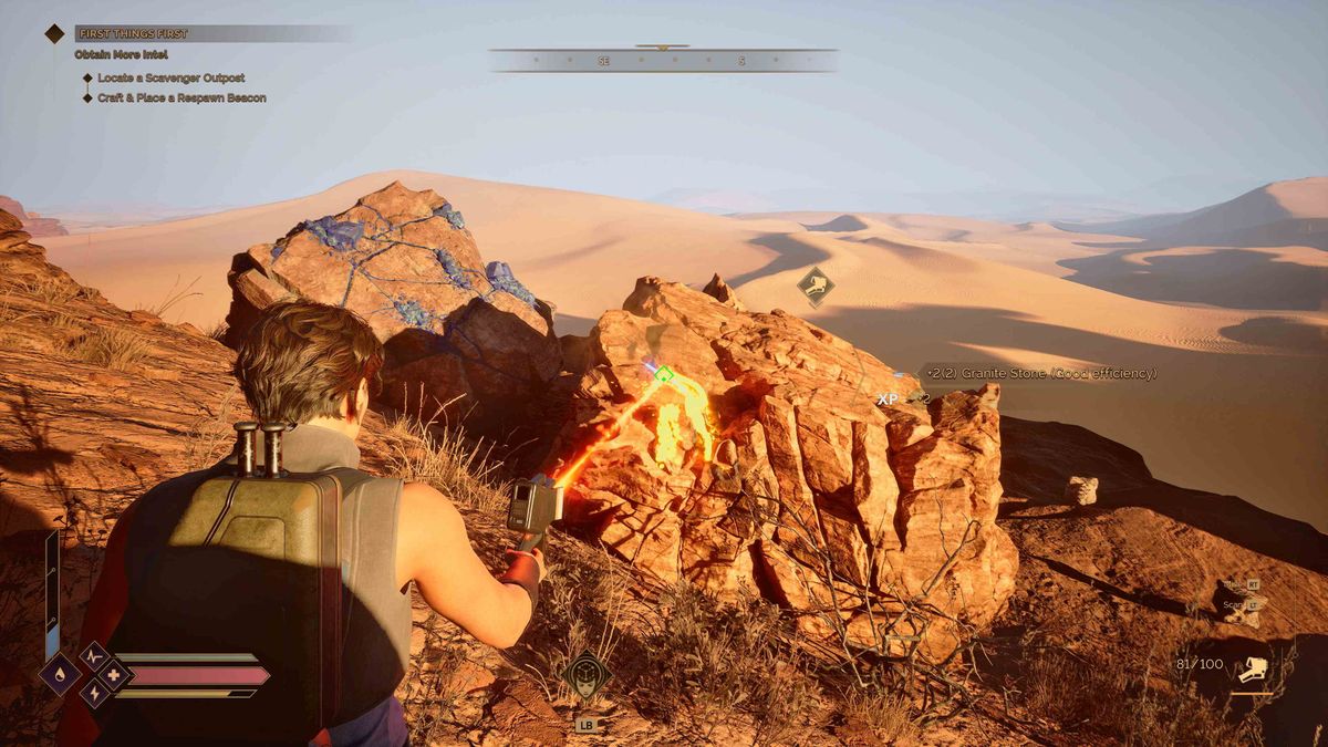 Screenshot of Dune: Awakening.