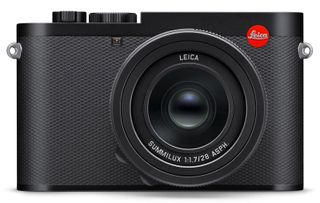 Front of Rumored Leica Q3 camera on white background