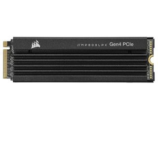 A Corsair MP600LPX SSD against a white background