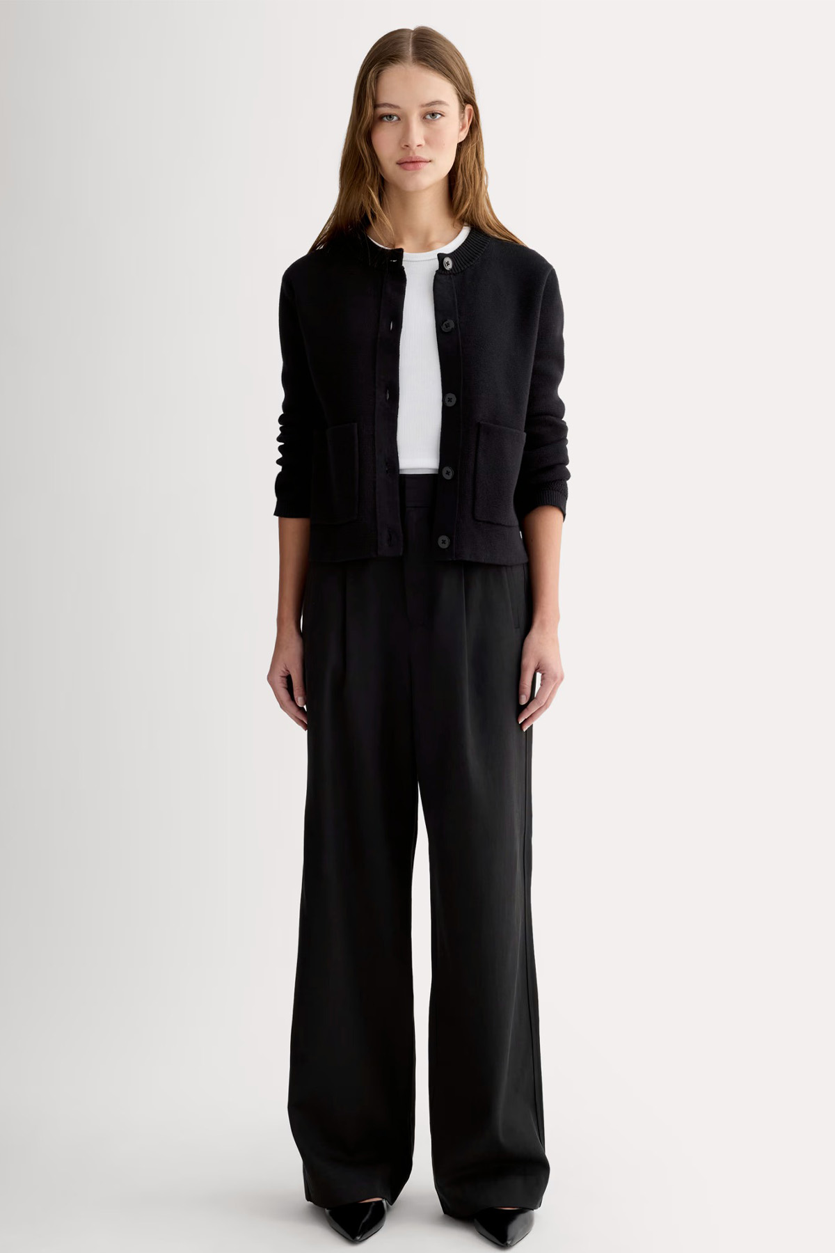 The Draper Pleated Pant in Buttersmooth