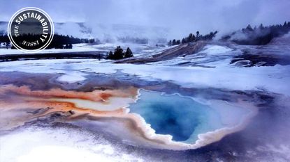 Nature, Natural landscape, Sky, Geological phenomenon, Freezing, Watercolor paint, Winter, Glacier, Landscape, Ice cap, 